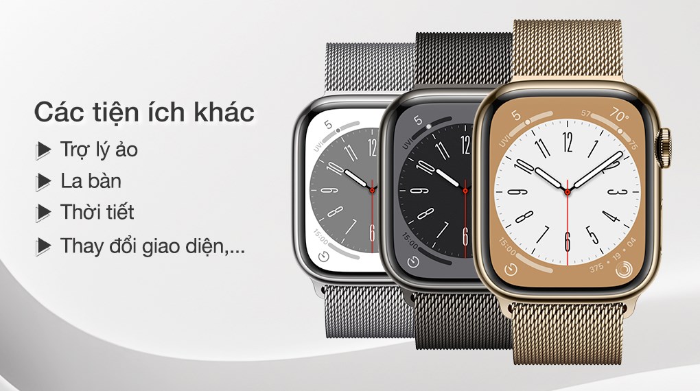 Khám Phá Apple Watch 8 và Các Phụ Kiện Đi Kèm